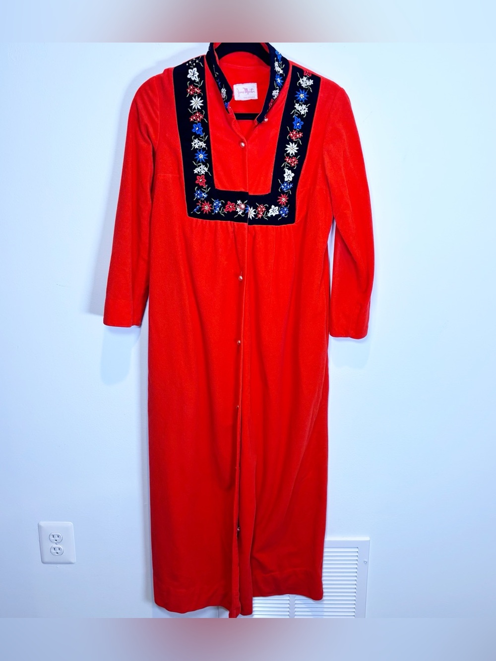 1970s Jane Martin Housecoat Robe